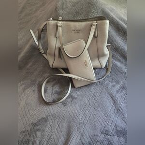 VGUC Kate Spade Jackson Medium Triple Compartment Satchel & Wallet 😊